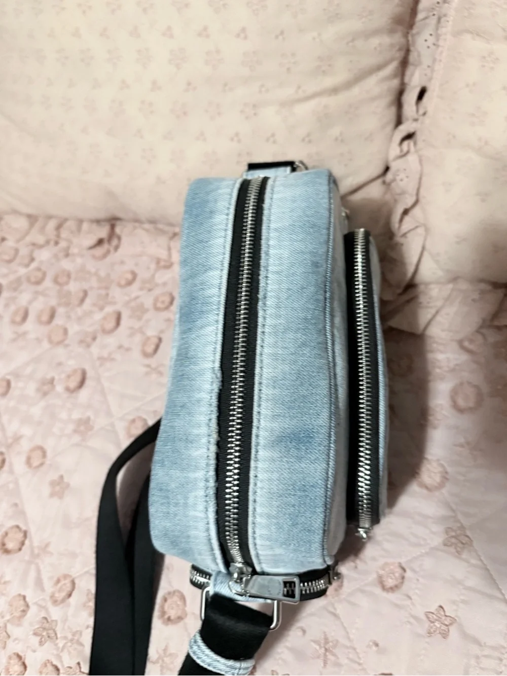 Coach Outlet Men's Fletcher Crossbody Bag In Loved Signature Denim - NO CHARMS